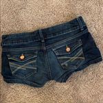 Aeropostale  denim distressed mini shorts Photo 2