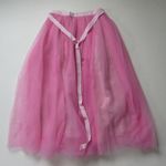 J.Crew NWT Tulle Ball Skirt in Neon Orchid Pink Pleated Ribbon Belt A-line 8 Photo 2