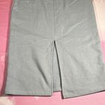 ZARA Women’s Fleece Drawstring Midi Skirt Sage Green Size Large NEW Photo 7