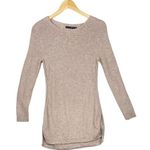 Peruvian Connection Pruivian Connection Light Brown Cable Knit Tunic Sweater Dress Women’s Size XS Photo 0