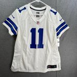 Nike  NFL Parsons 11 White Shirt Women Size Large Athletic Casual T Shirt Ladies Photo 0