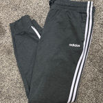 Adidas  Lavender Stripe Joggers Photo 0