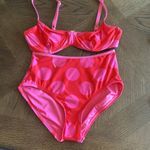 Kate Spade  Printed Underwire Bikini top and highwasted bikini bottom,XSmall,$200 Photo 8