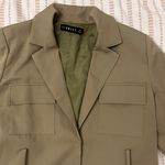 LIONESS Green Blazer Dress Midi Blazer  Photo 1