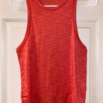 Lululemon Tank Top Size Small Heathered Coral Pink Photo 0