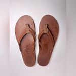 Rainbow Sandals women’s L 7.5-8.5 double strap Photo 1