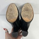 Chloé READ CHLOE SZ 6 ? Leather Sock Bootie Stretch Heel Black Ankle Heel Boots Italy Photo 10