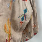 Johnny Was  Hobo Bag SAGUARO Los Angeles Linen Aztec Southwest Vibe Women’s Knot Photo 1