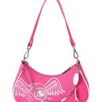Von Dutch  | “Hot Pink” Shoulder Bag & Removable Iconic Wrench Charm Photo 1