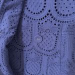 Farm Rio Eyelet Double Breasted Trench Coat XS Photo 6