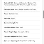 Ava & Viv  Denim Jumpsuit Photo 3