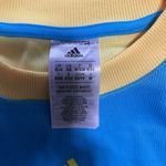 Adidas  Color Block Long Sleeve Ribbed Crop Top Women’s Shirt Sz XS Vintage NWOT Photo 3