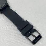 Skechers  women black tone watch 30mm quartz analog silicone band running Photo 3