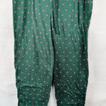 LC Lauren Conrad  Women's Green Floral Sleep Pants Size Large Photo 0