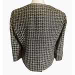 kim rogers  Tweed Look Four Button Blazer Petite Size 10 NWT Photo 4
