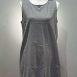 Eileen Fisher SALE! Gray Basic Stretch Tank Dress Size M Photo 0