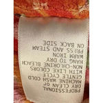 Cynthia Rowley  Orange Floral Print Mini Peasant Tiered Skirt‎ Size Large Ruffle Photo 8