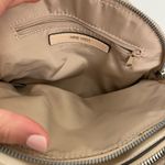 Nine West  women’s‎ tan crossbody rounded double zip adjustable strap purse bag Photo 5
