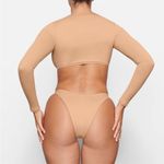 SKIMS  Orche Signature Swim Long Sleeve Shrug swim top xxs nwt Photo 4