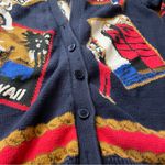 JH Collectibles Navy Blue Cardigan Cruise Themed Size M Photo 4