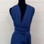 Lulus Always Stunning Convertible Navy Blue Maxi Dress Size Small Photo 6