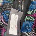 NWT Amadi Silk Cold Shoulder Dress M Black Size M Photo 3