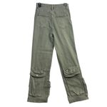 Akira NWT S Green Utility Cargo Pants Pockets Streetwear Y2K Grunge Cyberpunk Photo 2