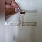 Free People Cream Drape Bishop Sleeve Oversized Blouse Sz M Photo 4