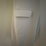 JOHN MEYER OF NORWICH Beige Long Coat & 2 Big Pockets Reverse Hiden Buttons.Sz L Size L Photo 6