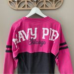 Boxercraft 'Navy Pier Chicago' Jersey Shirt Pink/Gray Sz Small Photo 5