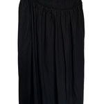 Commense Black‎ Strapless Smocked Bodice Maxi Dress Women's Size L Black Size L Photo 0