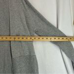 Verve Ami  Open Front Cardigan Ribbed Sweater Women’s XL Grey Photo 5