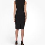 Herve Leger bandage cross front halter midi dress Photo 4