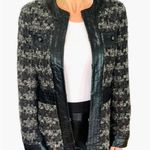 Tory Burch edalene Wool Tweed Coat EUC Photo 3
