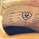 Ariat  95763 ATS Womens Brown Leather Slip On Western Loafer - Size 8.5B & 39.5 Photo 7