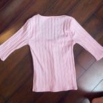 Free People Central Park Cardi Top in Blush Pink Photo 6