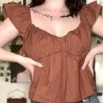 Abercrombie & Fitch Abercrombie Peplum Babydoll Top Photo 3