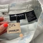 Sag Harbor NWT Suit vintage skirt in pale blue with floral print. Photo 2