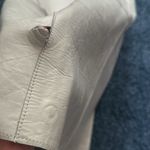 Anne Klein  gray leather front snap slit a line size 14 Pencil Skirt Knee-Length Photo 8