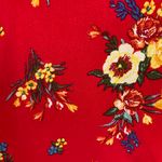 Rue 21 Red Floral Summer Dress Photo 2