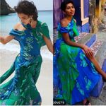 Tanya Taylor Briella Cutout Maxi Dress Size Small, Retail $750 Photo 10