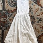 We Wore What  Cream Strapless Dress Photo 0