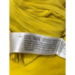 ZARA Women's Yellow High Rise Pull On Pleated Wide Leg Trousers Pants Size L Photo 4