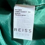 Reiss Marcia Peplum V-neck Dress, Green, Size 4 Photo 11