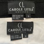 Vintage 90s Black Jumper Maxi Dress White Long Sleeve Crewneck Shirt Layered Black Photo 8