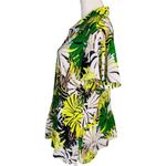 Fashion Bug Vintage  Button Down Shirt XL Plants SS Semi Sheer Vacation New Photo 10