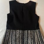 Milly Women’s Size 2 Black and Metallic Tweed A-Line Dress Photo 3