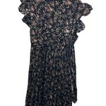 SheIn Curve women's size 3XL floral v-neck midi dress with ruffle sleeves Photo 1