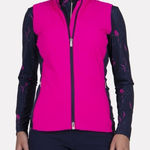 KJUS Women's Radiation Vest in Hot Pink Navy Size 36 / Small Ironhorse Golf Club Photo 0