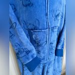 Disney  Lilo & Stitch Sleepwear One Piece Adult Costume Pajamas Plush Hood Sz Med Photo 4